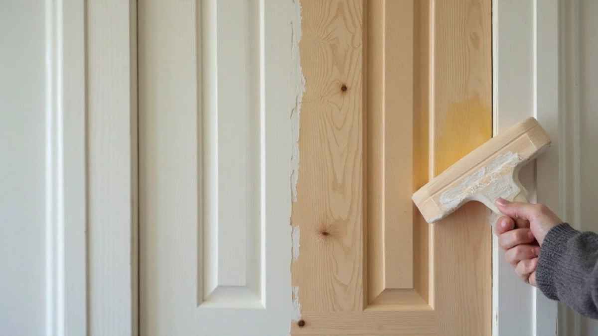 Jak okleić drzwi okleiną samoprzylepną