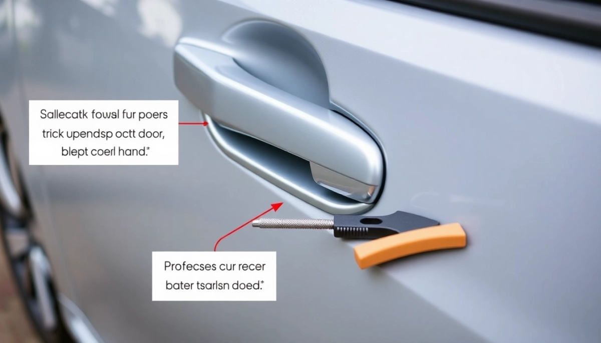 Jak otworzyć drzwi w aucie gdy klamka nie działa