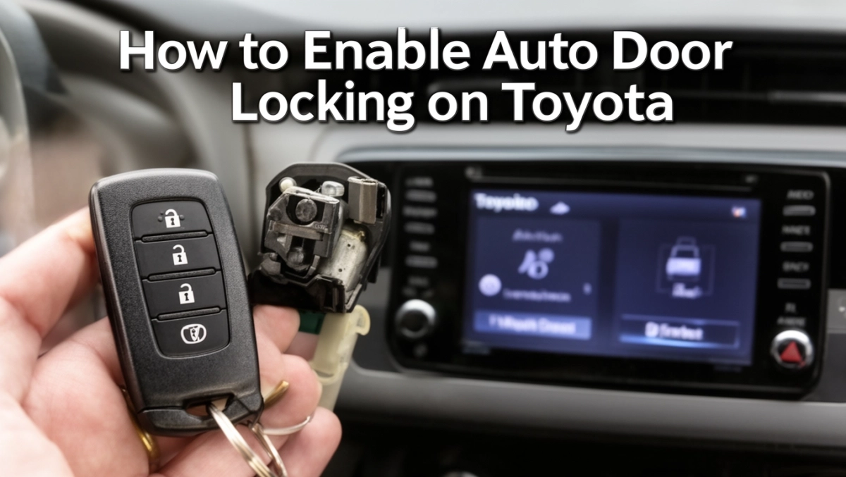 Jak włączyć automatyczne zamykanie drzwi Toyota