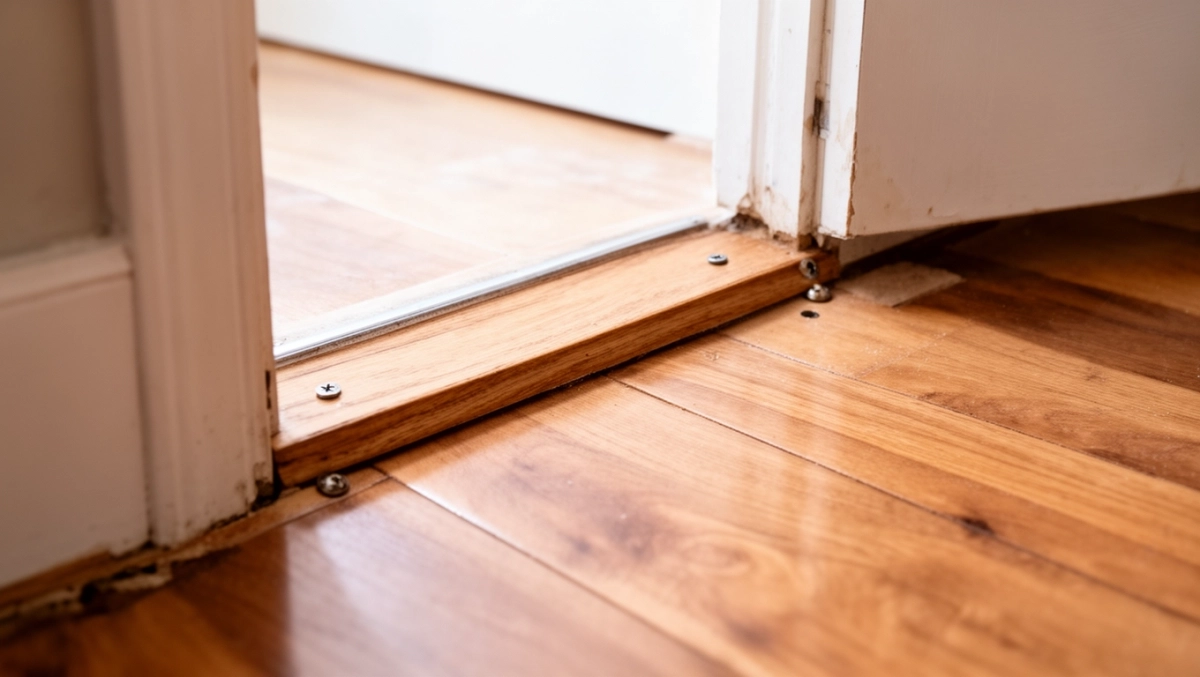 Jak zamontować próg w drzwiach wewnętrznych