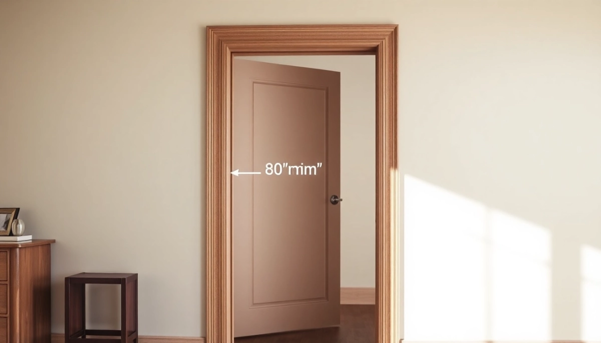 Jaki otwór na drzwi 80
