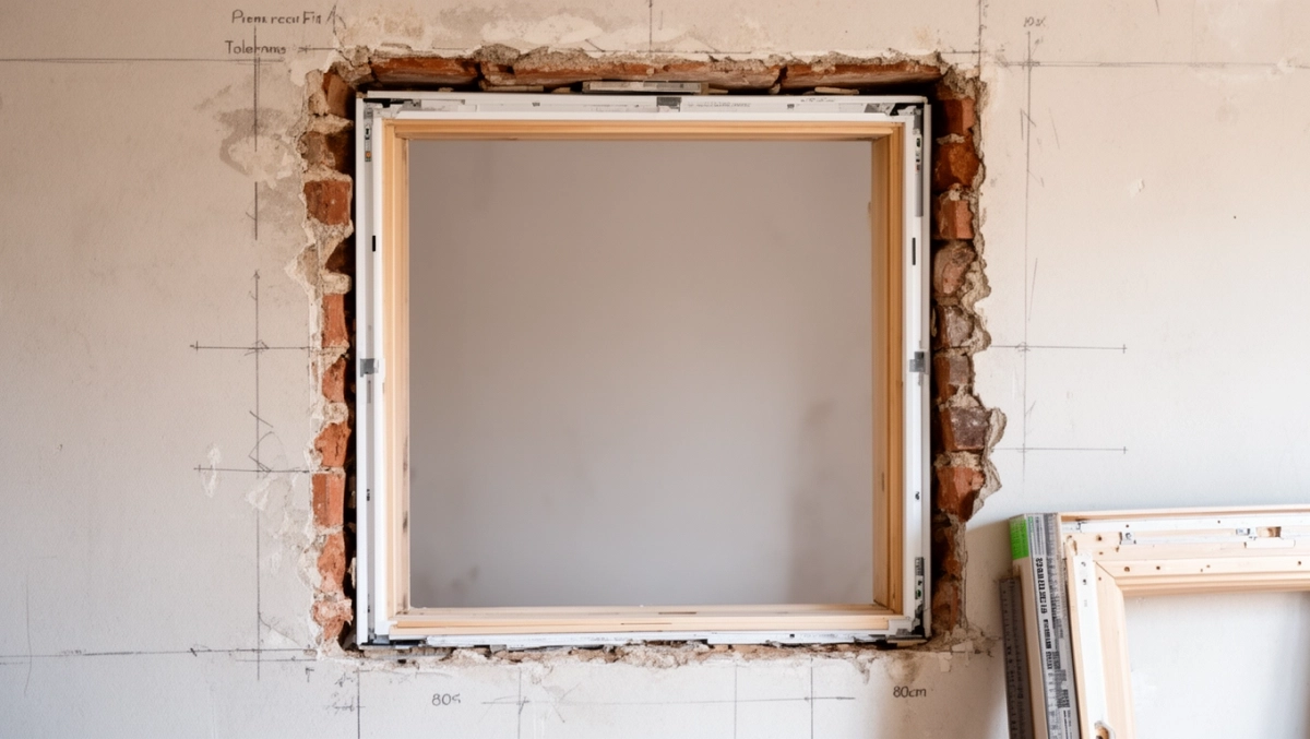 Jaki otwór pod drzwi 80 z ościeżnicą regulowaną