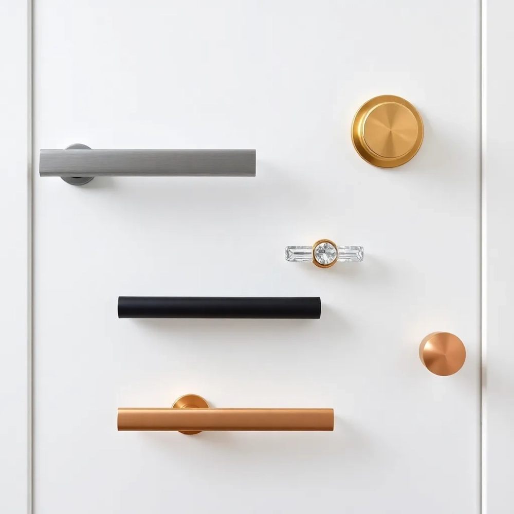 Jakie klamki do białych drzwi wewnętrznych