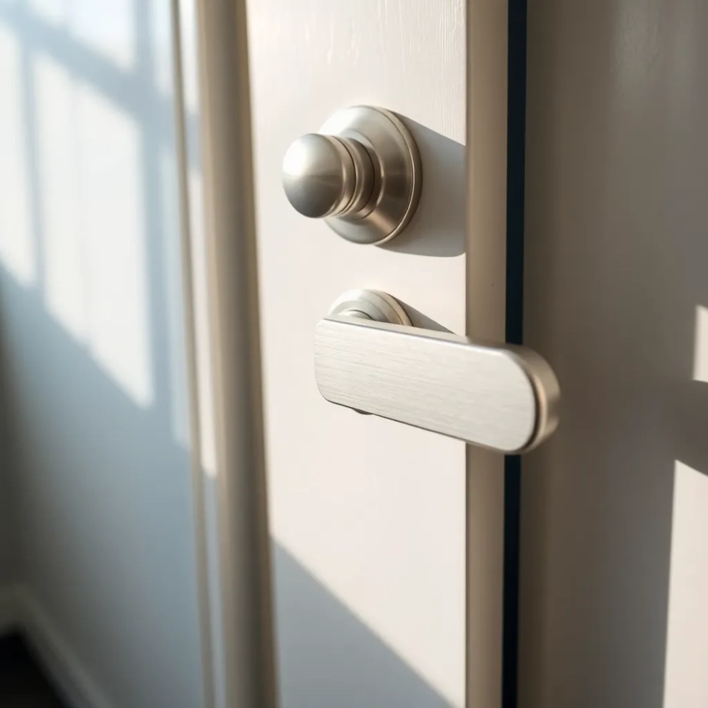 Klamka z blokadą WC