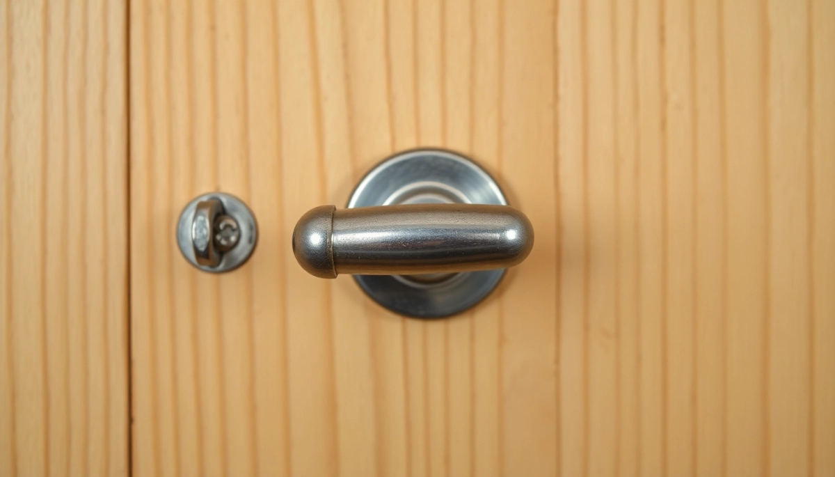 Montaż klamki na śruby przelotowe