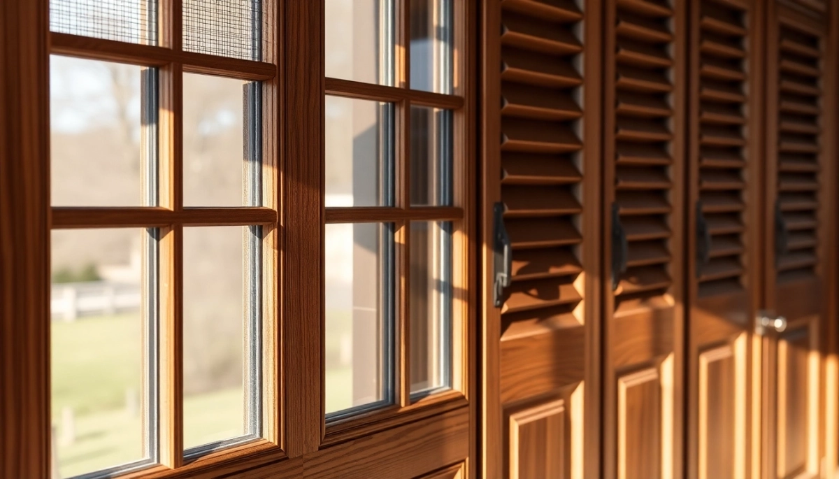 Okna orzech jakie klamki