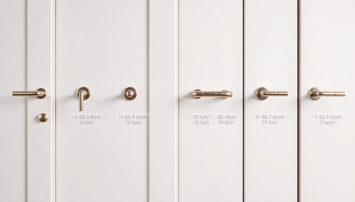 Rozmiar klamki do drzwi
