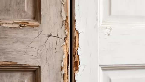 Jak naprawić drzwi z okleiny