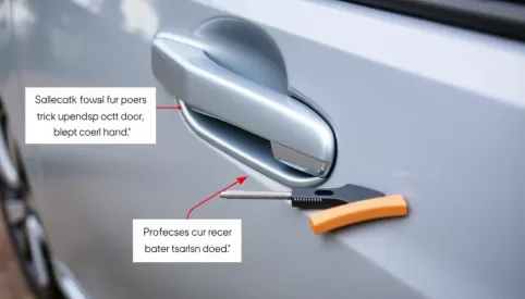 Jak otworzyć drzwi w aucie gdy klamka nie działa