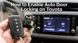 Jak włączyć automatyczne zamykanie drzwi Toyota