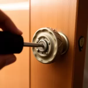 Jak zdjąć rozetę z klamki tupai