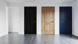 jaki kolor drzwi do szarej podłogi