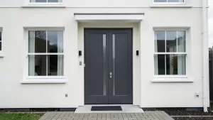 jaki kolor drzwi zewnętrznych do białych okien