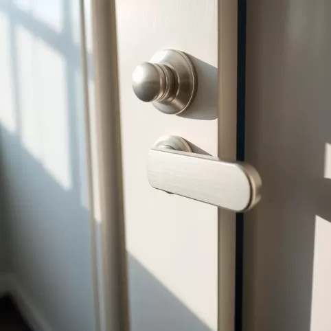 Klamka z blokadą WC