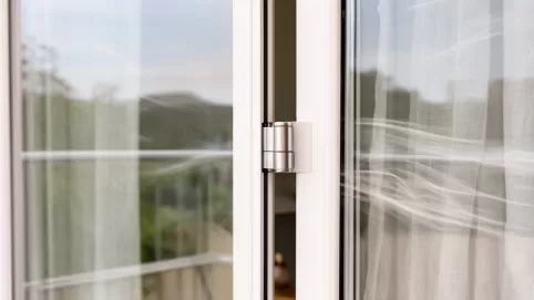 Magnes do drzwi balkonowych bez wiercenia