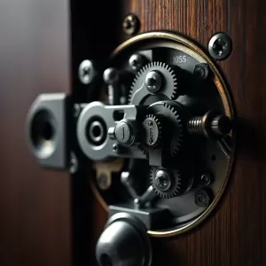 Mechanizm klamki do drzwi