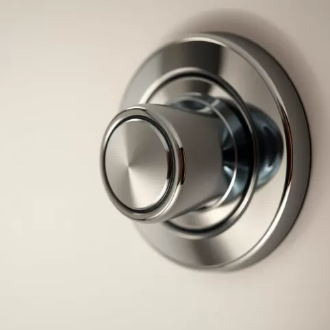 Montaż klamki na rozecie