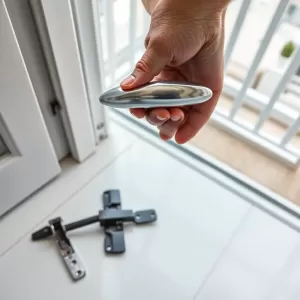 Wymiana klamki w drzwiach balkonowych