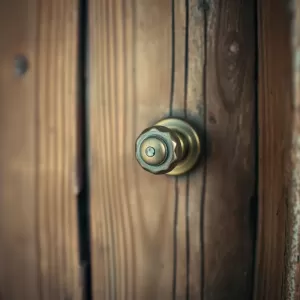 Wymiana klamki w starych drzwiach