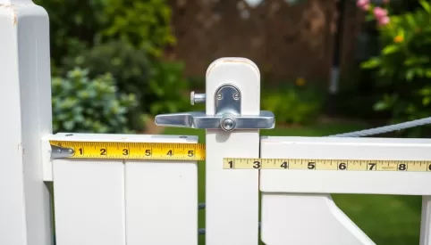 Wysokość klamki w furtce